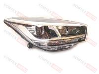 Фара передняя правая галоген черная Chery Tiggo 4 Pro (пр-ль KMTX)