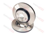 Диск тормозной передний Chery Tiggo 4Pro 113/147л.с 4рест. 113л.с  Omoda C5 147л.с (пр-ль KMTX)