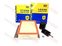 Комплект фильтров с салонным угольным фильтром и топливным для Haval F7 и Haval F7X 1.5л 150 л/с