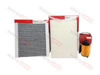 Комплект фильтров Chery Tiggo 8 Pro 1.6 с салонным угольным фильтром