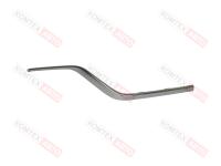 Молдинг переднего бампера левый серебро Geely Atlas Pro (ORIGINAL)