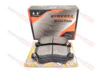 Колодки тормозные передние SM Hyundai Solaris KIA Rio (с отв. под скобы, пр-ль YingHan)