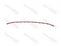 Молдинг переднего бампера средний красный Chery Tiggo 7Pro ORIGINAL