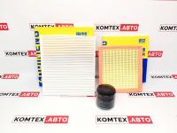 Комплект фильтров Skoda Rapid (CWVA 110л/с CWVB 90л/с) без шайбы