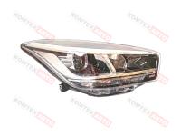 Фара передняя правая галоген черная Chery Tiggo 4 Pro ORIGINAL