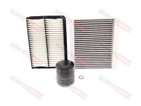 Комплект фильтров 1.5 Chery Tiggo 7Pro 7ProMax, 4рест. 4Pro, 8, Omoda C5, Exeed LX с угольн CN150002