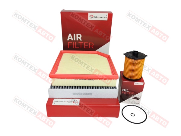 Комплект фильтров Geely Monjaro 2.0 с салонным угольным фильтром