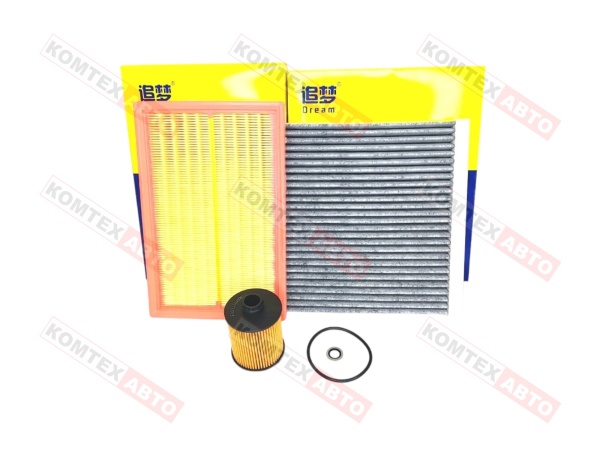 Комплект фильтров с салонным угольным фильтром для Haval Dargo 2.0 192л/с