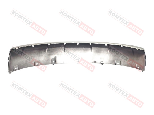 Накладка переднего бампера нижняя Chery Tiggo 4 рестайлинг (серебро)