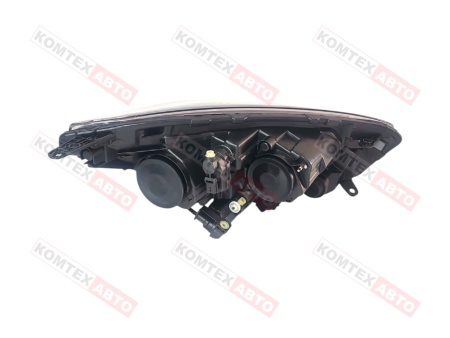 Фара передняя левая галоген черная Chery Tiggo 4 Pro (пр-ль KMTX)