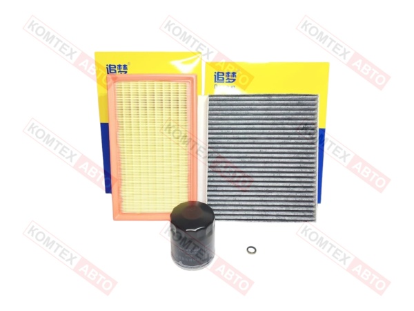 Комплект фильтров c салонным угольным фильтром для Haval Jolion 1.5T 150л/с