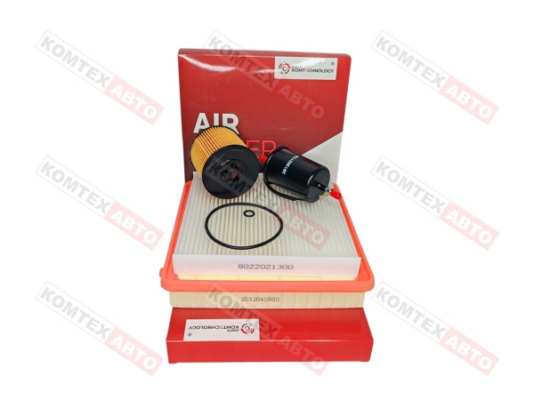 Комплект фильтров Geely Coolray 1.5 с топливным фильтром