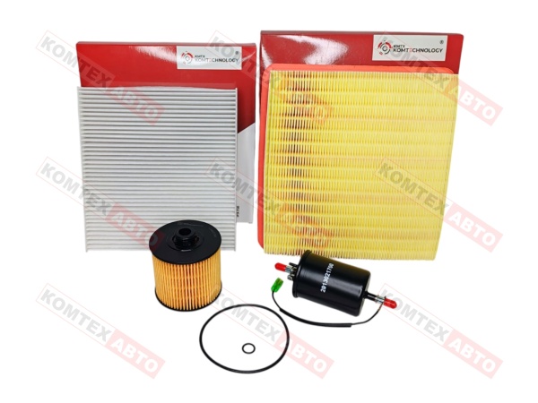 Комплект фильтров Geely Coolray 1.5 с топливным фильтром