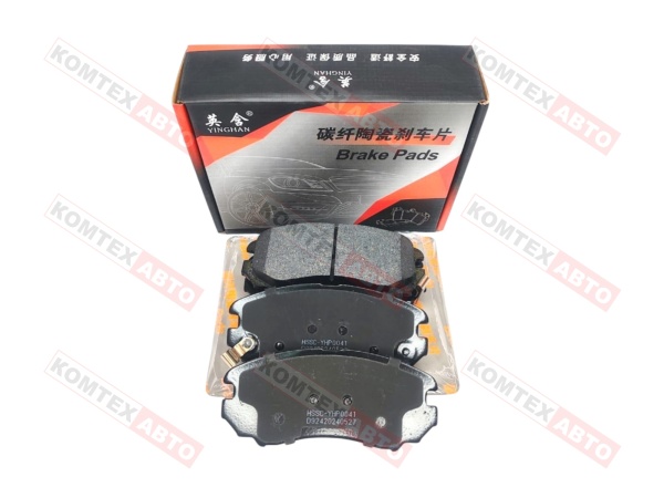 Колодки тормозные передние SM Chery Tiggo 7Pro 7ProMax Exeed LX Changan CS35+Plus (пр-ль YingHan)