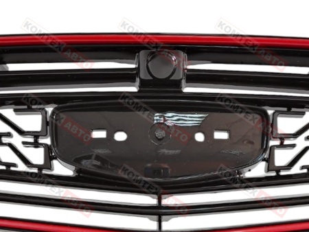 Решетка радиатора Geely Coolray с отв. под камеру