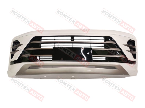 Бампер передний Exeed LX 2021- в сборе в цвете (белый, синий, серый) 602001890AA/602001916AA/60200