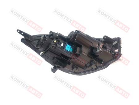 Фара передняя левая галоген черная Chery Tiggo 4 Pro (пр-ль KMTX)