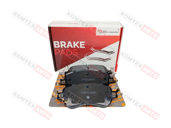 Колодки тормозные передние FAW Bestune B70  B3501015BA01 (пр-ль KMTX) 