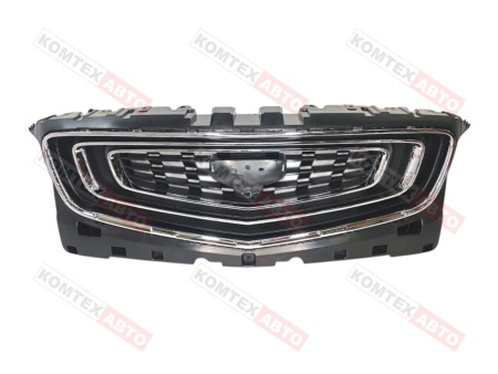 Решетка радиатора Geely Atlas Pro (заглушка камеры съемная) 6013036000