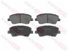 Колодки тормозные передние SM Hyundai Solaris KIA Rio (с отв. под скобы, пр-ль YingHan)