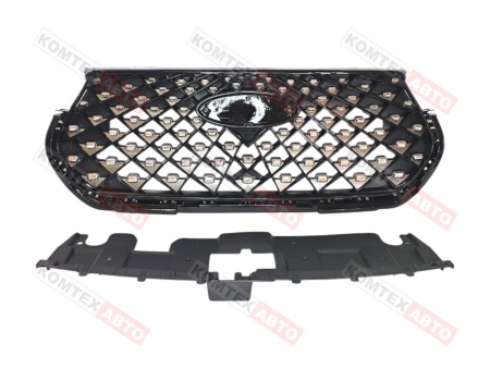 Решетка радиатора Chery Tiggo 7Pro без отверстия под камеру