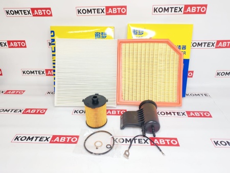 Комплект фильтров Geely Tugella 2.0 с топливным фильтром