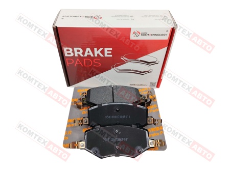 Колодки тормозные передние JAC J7 (пр-ль KMTX)