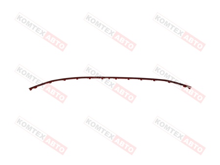 Молдинг переднего бампера средний красный Chery Tiggo 7Pro ORIGINAL