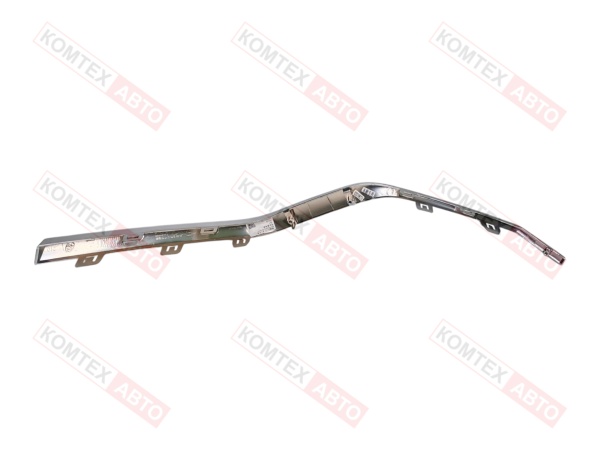 Молдинг переднего бампера левый серебро Geely Atlas Pro (ORIGINAL)