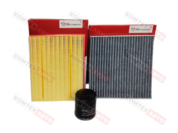 Комплект фильтров с салонным угольным фильтром для Haval M6 и Haval H6