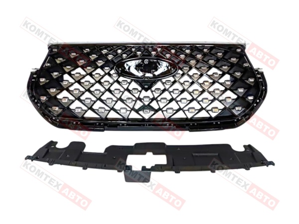 Решетка радиатора Chery Tiggo 7Pro под камеру