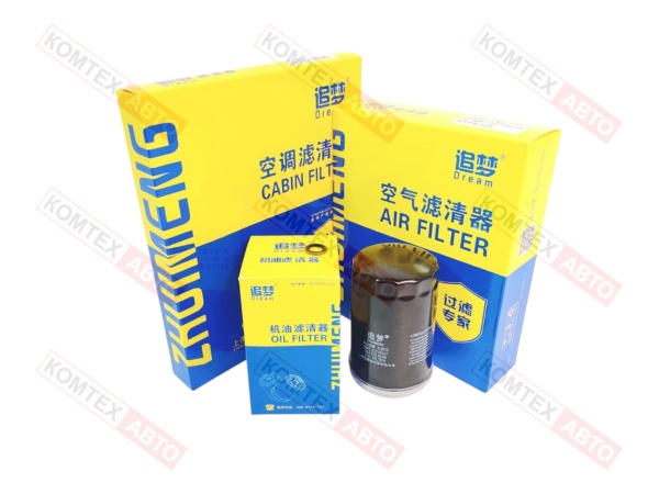 Комплект фильтров с салонным угольным фильтром для Haval F7 и Haval F7X 2.0л 190л/с