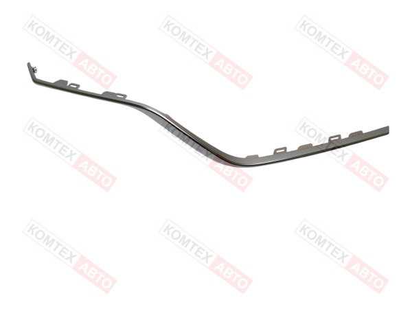 Молдинг переднего бампера левый серебро Geely Atlas Pro (ORIGINAL)