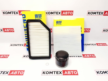 Комплект фильтров Hyundai Solaris до 2017 года