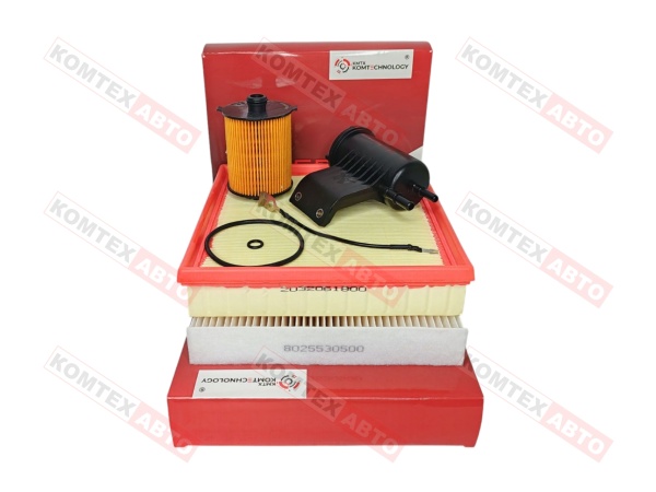 Комплект фильтров Geely Tugella 2.0 с топливным фильтром