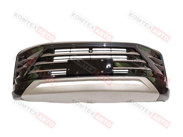 Бампер передний Exeed LX 2021- в сборе в цвете (белый, синий, серый) 602001890AA/602001916AA/60200