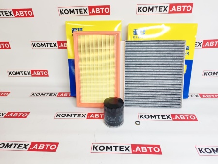 Комплект фильтров с салонным угольным для Haval Jolion 1.5 143л/с