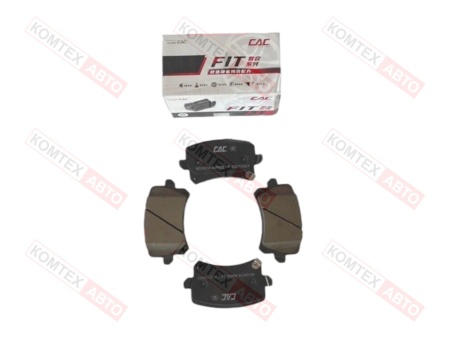Колодки тормозные задние Haval F7 F7X 3502310XKY00A (пр-ль CAC)